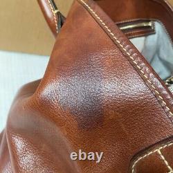 Vintage Dooney & Bourke Florentine Tan Lucy Vachetta Leather Hobo Bag