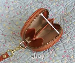 Vintage Dooney and Bourke Big Duck Coin Purse Navy / Tan USA Very Nice