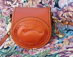 Vintage Dooney and Bourke Big Duck Shoulder Bag British Tan Near Perfect