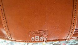 Vintage Dooney and Bourke Equestrian Wallet Rare Black / Tan U. S. A