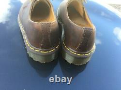 Vintage Dr Martens 1561 tan brown leather shoes UK 3 EU 36 Made in England