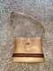 Vintage, Early 80s Gucci Tan Crossbody Bag Authentic Made Italy