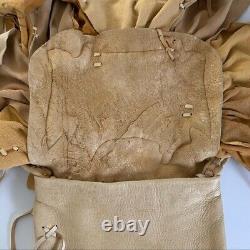 Vintage Erda Leather Crossbody Bag