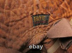 Vintage FRYE Tan Leather Black Label Mens Campus Boots 9 D