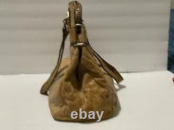 Vintage Givenchy Leather Tote Handle Hand Bag Tan