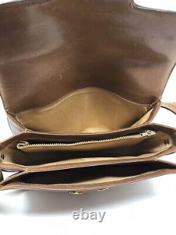 Vintage Gucci 1955 Horsebit Tan Leather Shoulder Bag