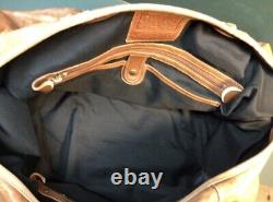 Vintage Large Coach Leather Duffle Bag L4G-0503 Mid to late 70s