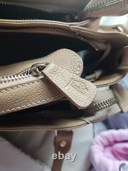 Vintage Light Tan leather Beige TOD'S bag