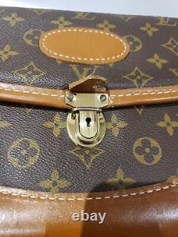 Vintage Louis Vuittons Authentic Train Make Up Case Bag With Keys