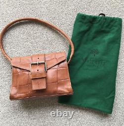 Vintage Mulberry Brown Tan Congo Leather Diana Mini Bag Handbag