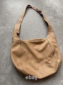 Vintage Mulberry Handbag Slouchy Tan Rare
