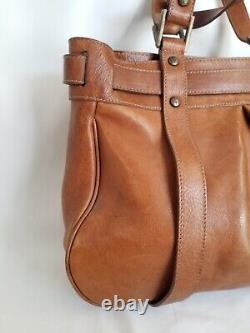 Vintage Mulberry Jacquetta Shoulder Bag Oak NVT Leather