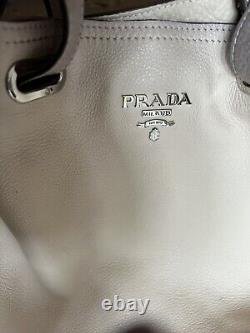 Vintage PRADA soft leather tote handbag shoulder bag Dust Bag Included
