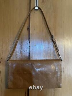 Vintage Prada leather shoulder bag