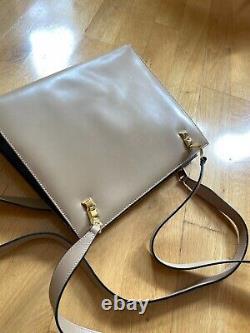 Vintage Salvatore Ferragamo Tan Brown Leather Shoulder Bag