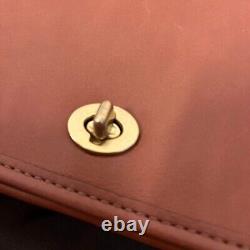 Vtg Coach 17994 Penny Crossbody Shoulder Bag British Tan Leather Turn Lock