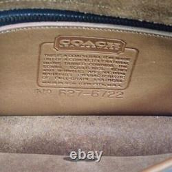 Vtg Coach Dinky 6722 Leather Crossbody Shoulder Bag Tan Made In New York City